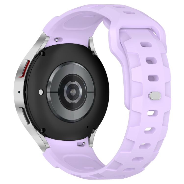 For Samsung Galaxy Watch 5 Pro / 6 / 7 Kalebol Armor Silicone Watch Band(Purple) by Kalebol