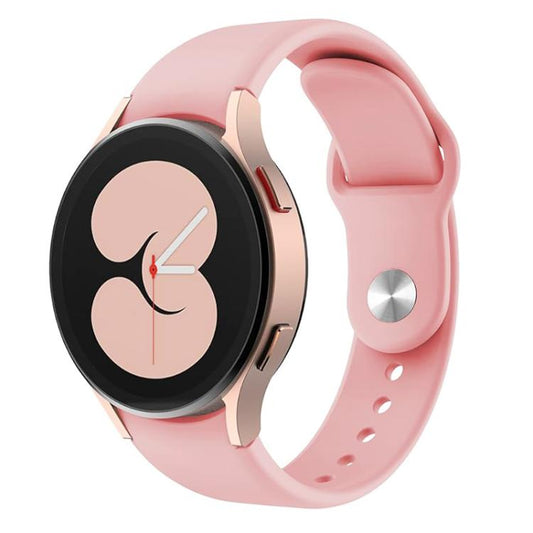 For Samsung Galaxy Watch 7 / 6 / 5 / 4 Kalebol Reverse Buckle Silicone Watch Band(Pink) by Kalebol