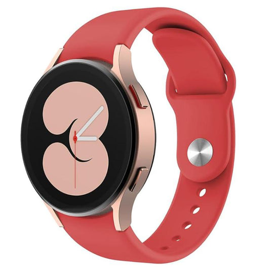 For Samsung Galaxy Watch 7 / 6 / 5 / 4 Kalebol Reverse Buckle Silicone Watch Band(Red) by Kalebol