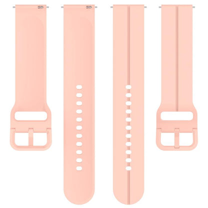Kalebol 22mm Grooved Silicone Strap(Light Pink) by Kalebol