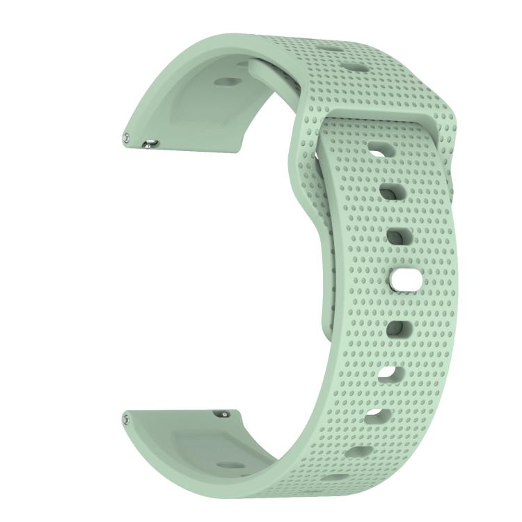 22mm Kalebol Dot Studded Buckle Silicone Watch Band(Teal) by Kalebol