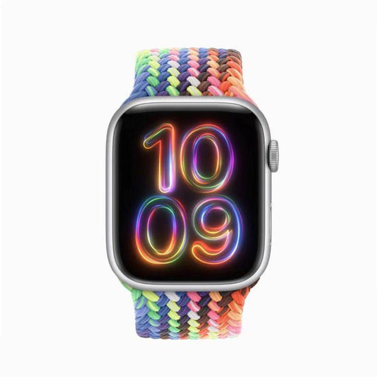 For Apple Watch 42mm / 41mm / 40mm / 38mm Kalebol Nylon Loop Magnetic Buckle Watch Band(Colorful) by Kalebol