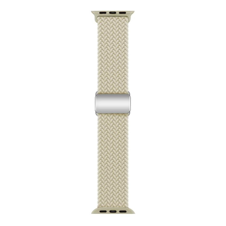 For Apple Watch 42mm / 41mm / 40mm / 38mm Kalebol Nylon Loop Magnetic Buckle Watch Band(Starlight) by Kalebol