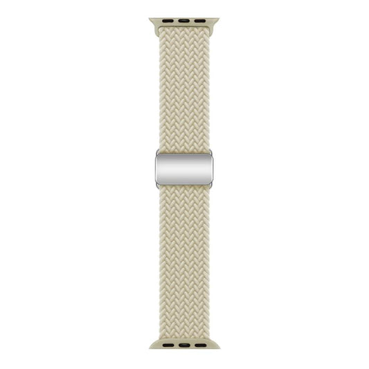 For Apple Watch 42mm / 41mm / 40mm / 38mm Kalebol Nylon Loop Magnetic Buckle Watch Band(Starlight) by Kalebol