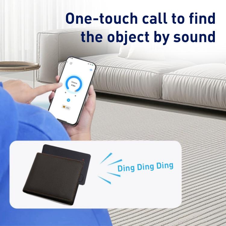 My Card K1 Global Ultra-thin Card Type Location Tracker Anti-lost Device(Black) by bashfashion