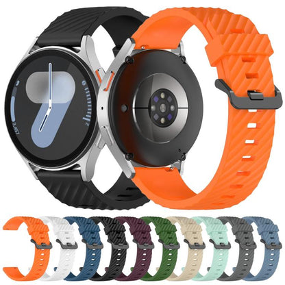 22mm Kalebol Steel Buckle Spruce Silicone Watch Band(Army Green) by Kalebol