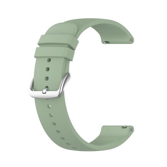 20mm Kalebol Round Tail Silicone Watch Band(Ice Green) by Kalebol