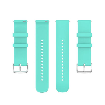 20mm Kalebol Round Tail Silicone Watch Band(Lake Blue) by Kalebol
