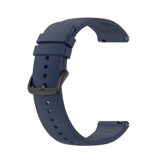 20mm Kalebol Round Tail Silicone Watch Band(Midnight Blue) by Kalebol