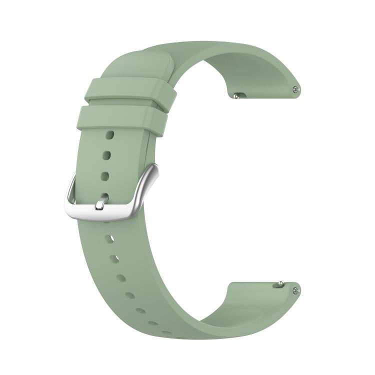 22mm Kalebol Round Tail Silicone Watch Band(Ice Green) by Kalebol