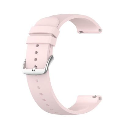 22mm Kalebol Round Tail Silicone Watch Band(Light Pink) by Kalebol