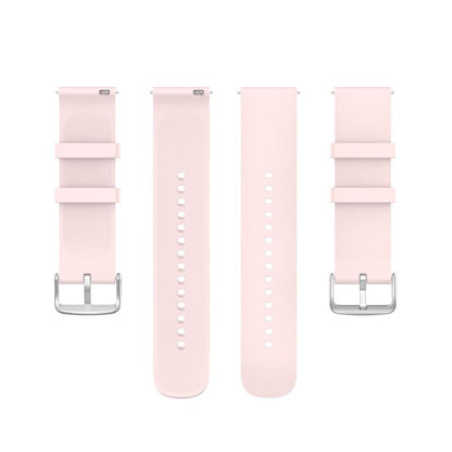 22mm Kalebol Round Tail Silicone Watch Band(Light Pink) by Kalebol