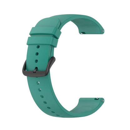 22mm Kalebol Round Tail Silicone Watch Band(Pine Green) by Kalebol