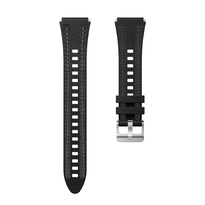 18mm Kalebol Composite Silicone Watch Band(Black) by Kalebol