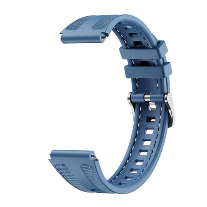 18mm Kalebol Composite Silicone Watch Band(Light Blue) by Kalebol