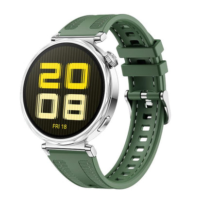 18mm Kalebol Composite Silicone Watch Band(Green) by Kalebol