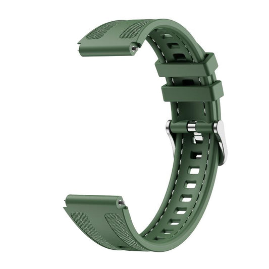 18mm Kalebol Composite Silicone Watch Band(Green) by Kalebol