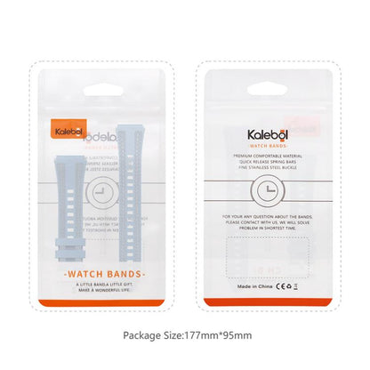 18mm Kalebol Composite Silicone Watch Band(Starlight) by Kalebol