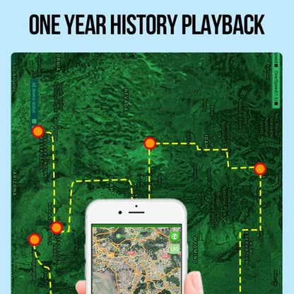 GT25 Car 4G GPS Smart Locator Tracker(Black) by bashfashion