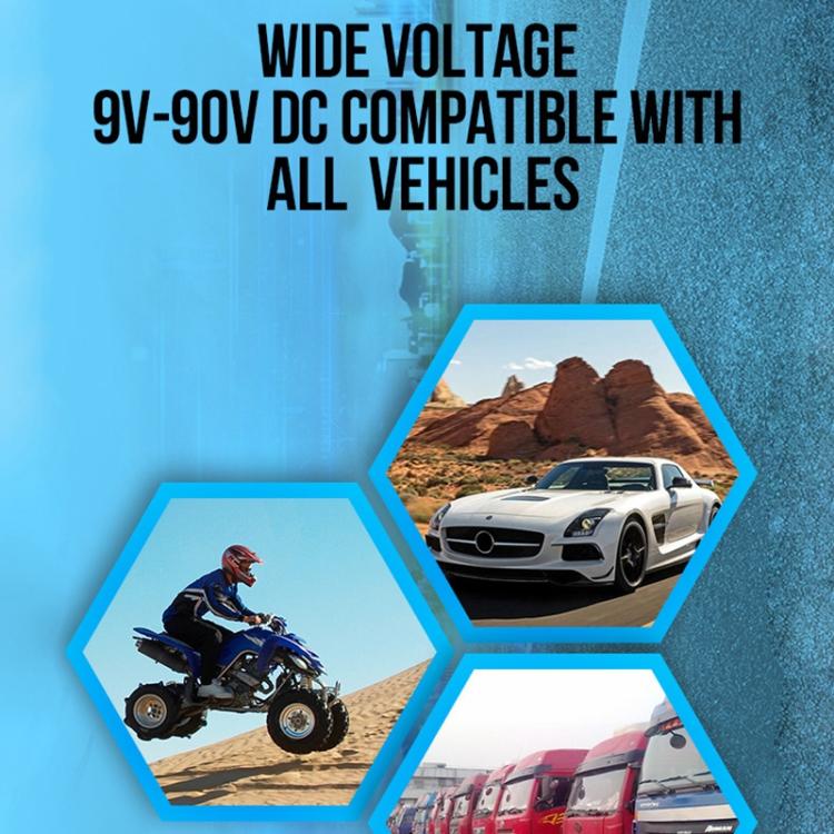 GT25 Car 4G GPS Smart Locator Tracker(Black) by bashfashion