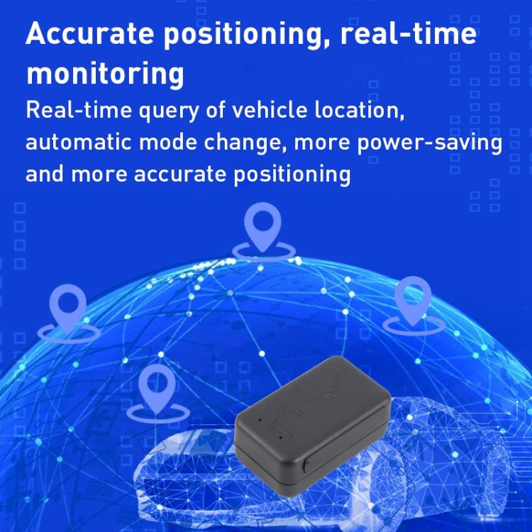 GT63A 1000mAh Car 4G GPS Locator Tracker(Black) by bashfashion