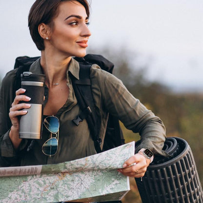 For Apple Watch 46mm / 49mm / 45mm / 44mm Kalebol Dual-section Sports Nylon Loop Watch Band(Charcoal Grey) by Kalebol