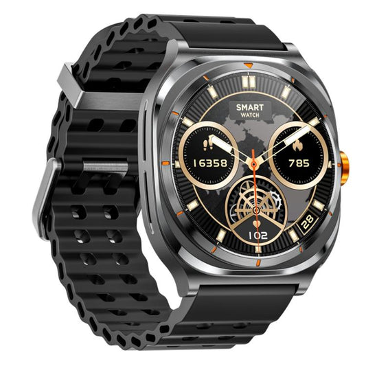 HAMTOD GT98 Headphones Smart Watch,1.53 inch, Support Bluetooth Call / NFC / Heart Rate(Black) by HAMTOD