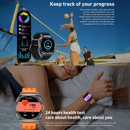 HAMTOD GT98 Headphones Smart Watch,1.53 inch, Support Bluetooth Call / NFC / Heart Rate(Black) by HAMTOD