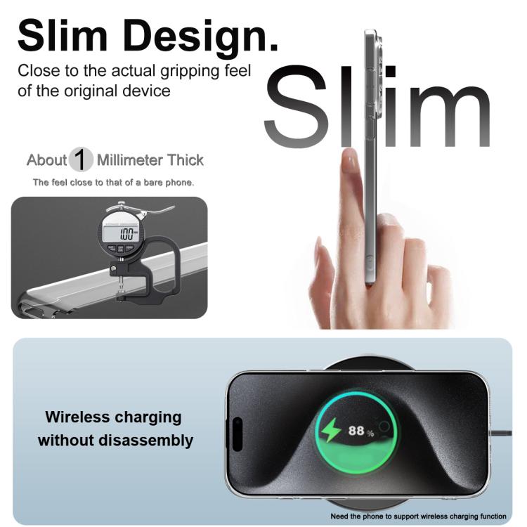 For iPhone 17 imak UX-5 Series Super Slim Transparent Shockproof TPU Protective Case(Transparent) by imak