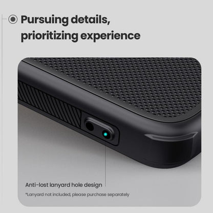 For Nothing Phone 3a NILLKIN Frosted Shield Pro PC + TPU Phone Case(Black) by NILLKIN