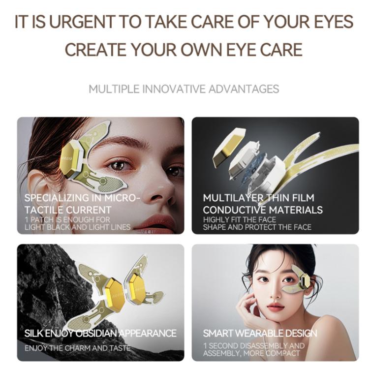 XPRE425 3.7V 80mAh EMS Eye Beauty Instrument(Gold) by bashfashion