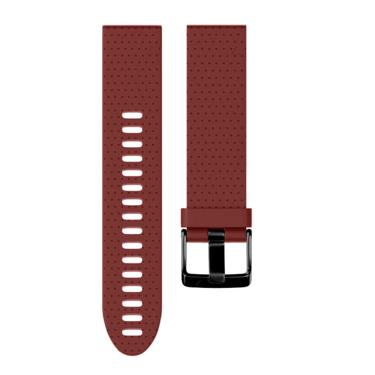For Garmin QuickFit 20mm Kalebol Dot Texture Silicone Watch Band(Red) by Kalebol