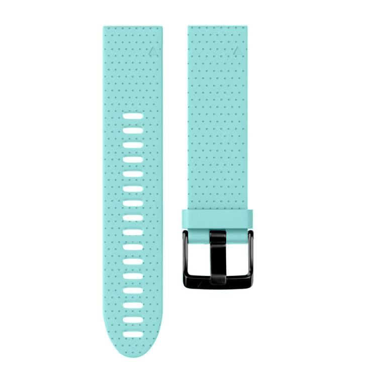 For Garmin QuickFit 20mm Kalebol Dot Texture Silicone Watch Band(Teal) by Kalebol