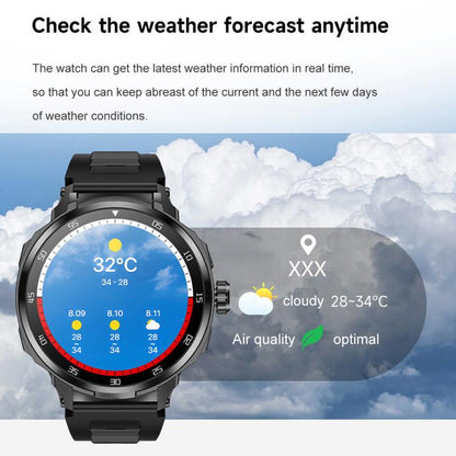 D11 1.46 inch 2 in 1 Bluetooth Earphone Smart Watch, Support Bluetooth Call / NFC / Heart Rate(Green) by bashfashion