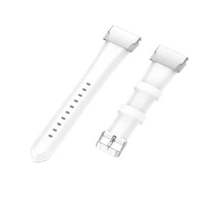 For Garmin QuickFit 26mm Kalebol Waxed Calfskin Leather Watch Band(White) by Kalebol