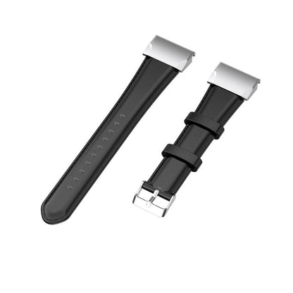 For Garmin QuickFit 26mm Kalebol Waxed Calfskin Leather Watch Band(Black) by Kalebol