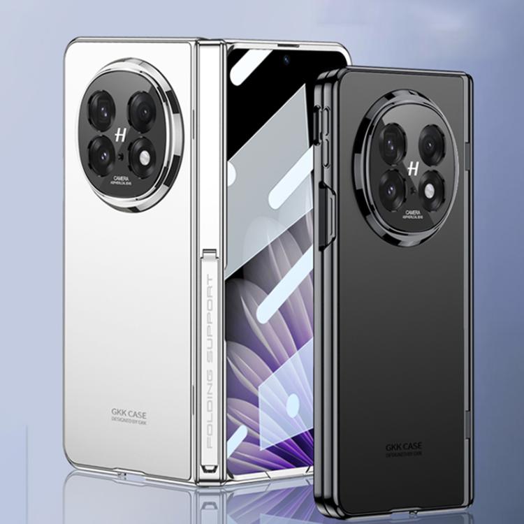 For OPPO Find N5 GKK Magnetic Fold Holder Hinge Film Integrated Phone Case(Black) by GKK