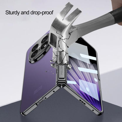 For OPPO Find N5 GKK Magnetic Fold Holder Hinge Film Integrated Phone Case(Black) by GKK