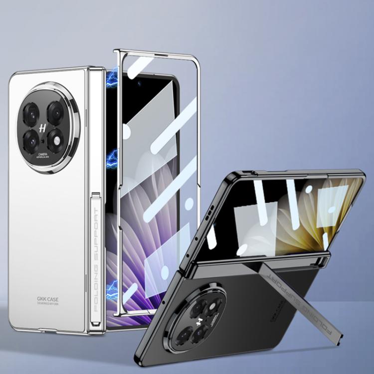 For OPPO Find N5 GKK Magnetic Fold Holder Hinge Film Integrated Phone Case(Black) by GKK