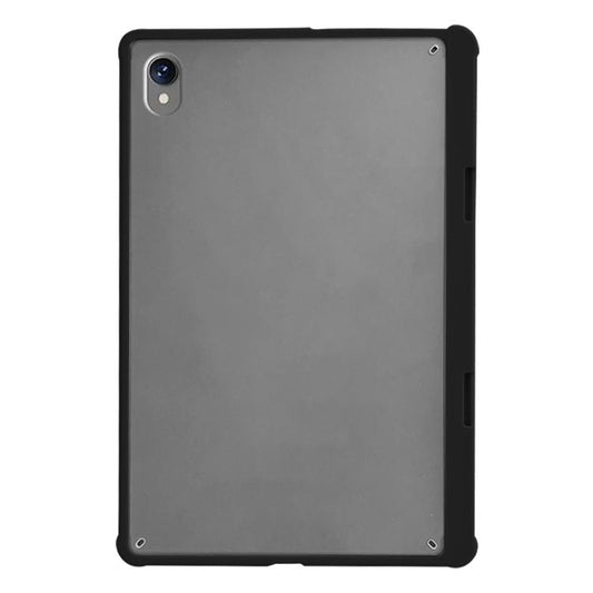 For Samsung Galaxy Tab S9 X710 Frosted Acrylic PC Tablet Case with Pen Slot(Black) by bashfashion