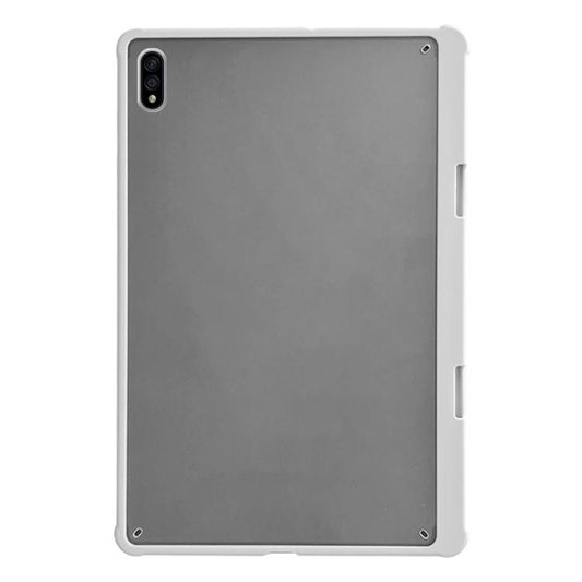 For Samsung Galaxy Tab S7 T870 Frosted Acrylic PC Tablet Case with Pen Slot(White) by bashfashion
