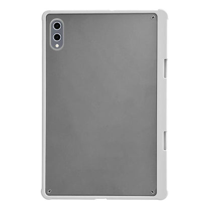 For Samsung Galaxy Tab S10+ X820 Frosted Acrylic PC Tablet Case with Pen Slot(White) by bashfashion