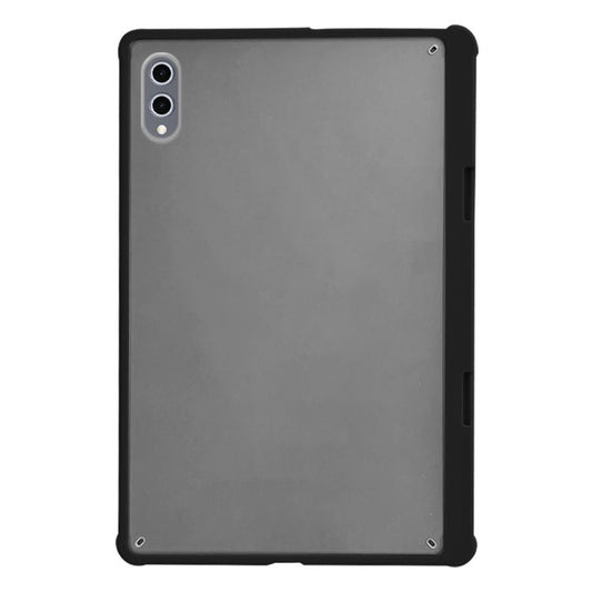 For Samsung Galaxy Tab S10+ X820 Frosted Acrylic PC Tablet Case with Pen Slot(Black) by bashfashion