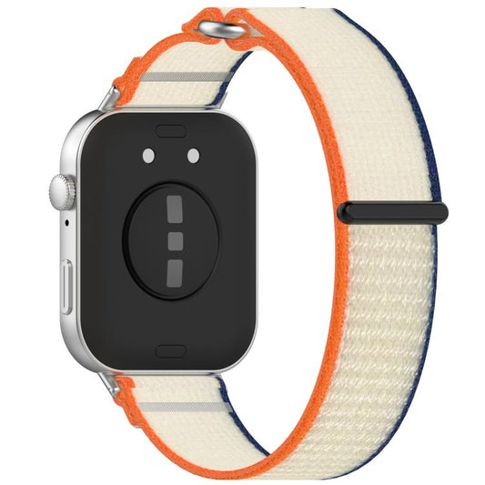 For Huawei Watch Fit3 Kalebol Wild Path Nylon Strap(Orange + Beige) by Kalebol