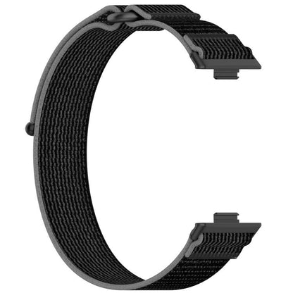 For Huawei Watch Fit3 Kalebol Wild Path Nylon Strap(Black + Grey) by Kalebol