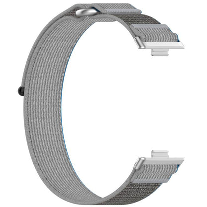 For Huawei Watch Fit3 Kalebol Wild Path Nylon Strap(Blue + Grey) by Kalebol