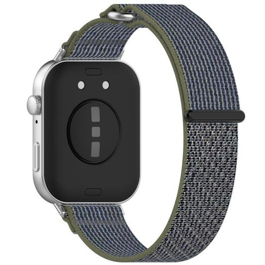 For Huawei Watch Fit3 Kalebol Wild Path Nylon Strap(Green + Grey) by Kalebol