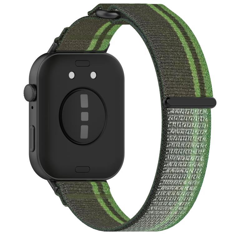 For Huawei Watch Fit3 Kalebol Wild Path Nylon Strap(Dark Green) by Kalebol