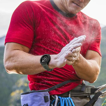 For Garmin Instinct 22mm Kalebol Steel Buckle Silicone Watch Band(Grey) by Kalebol