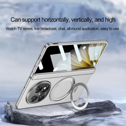 For OPPO Find N5 GKK Magnetic Hinge Rotation Holder Film Integrated MagSafe Phone Case(Black) by GKK